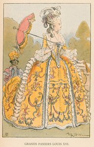 Stora Louis XVI-korgar av Albert Robida