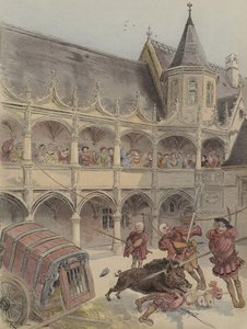 Amboises vildsvin av Albert Robida