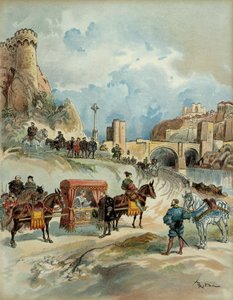 Marguerite av Angouleme (eller Navarra, ibland från Alencon av Albert Robida