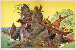 Sindbad sjömannen av Albert Robida