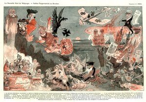 Den nya Valborgsmässoaftonen: Germansk sabbat på Brocken av Albert Robida