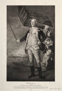 George Washington i Princeton av Albert Rosenthal