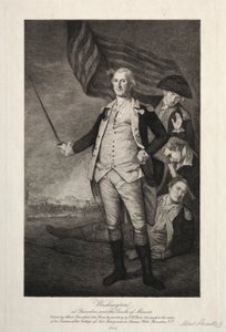 George Washington i Princeton, 1898. av Albert Rosenthal