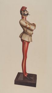Cigarraffärsfigur av Albert Ryder