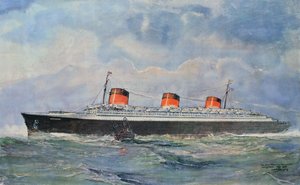 SS Normandies jungfruresa från Le Havre den 29 maj