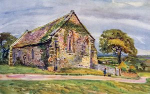 St Frälsarens kapell, Stidd (färg litho)