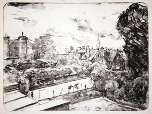 Hampstead, 1916 av Albert de Belleroche