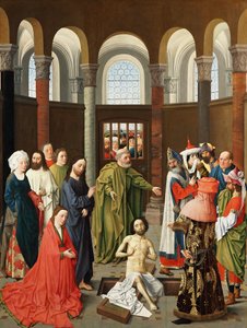 Uppväckandet av Lasarus av Albert van Ouwater