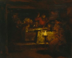 Uppfostran av Jairis lilla dotter av Albert von Keller
