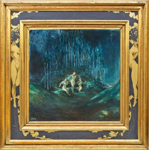 Nocturnal av Chopin (olja på duk)