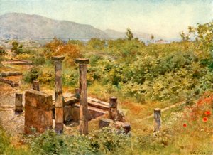 Utsikt från Pompeji av Alberto Pisa
