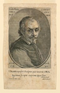 Porträtt av Charles Celanus (Celani) av Albertus Clouwet