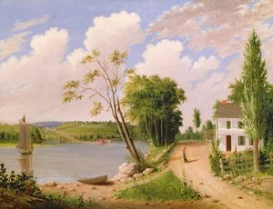 Catskill, New York, 1849 av Albertus D.O Browere
