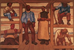 De levande av Albin Egger Lienz