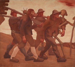 Dödsdansen från Anno Nine av Albin Egger Lienz