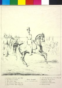 Kejsare av Österrike Franz Joseph I av Albrecht Adam