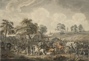 Den franska armén korsade floden Daugava den 24 juli 1812, mitten av 1820-talet