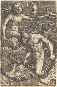 Arion och Nereide av Albrecht Altdorfer
