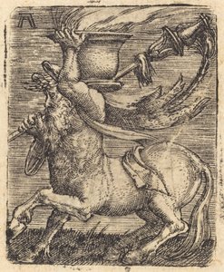 Kentaur med vas av Albrecht Altdorfer