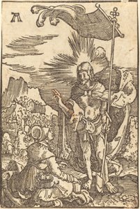 Kristus visar sig för den heliga Magdalena av Albrecht Altdorfer