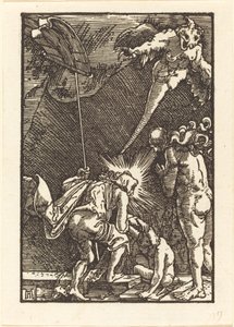 Kristus stiger ner i helvetet av Albrecht Altdorfer