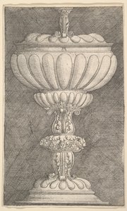 Design för en täckt bägare.n.d. av Albrecht Altdorfer
