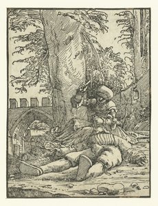Jael dödar Sisera av Albrecht Altdorfer