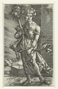 Judith med huvudet av Holofernes av Albrecht Altdorfer
