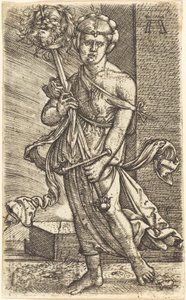 Judith med huvudet av Holofernes av Albrecht Altdorfer