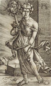 Judith med Head of Holofernes,.n.d. av Albrecht Altdorfer