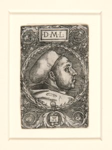Martin Luther med doktorsmössa av Albrecht Altdorfer