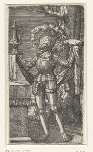 Riddare med vin och bröd av Albrecht Altdorfer