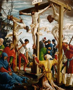 Sebastian Altare, höger innerflygel, korsfästelse av Albrecht Altdorfer