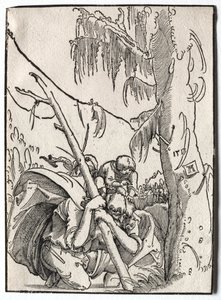 St Christopher av Albrecht Altdorfer