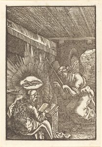 Bebådelsen av Albrecht Altdorfer