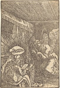 Bebådelsen av Albrecht Altdorfer