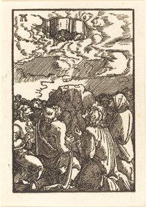 Himmelsfärden av Albrecht Altdorfer