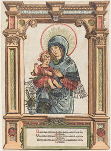 Den vackra jungfrun av Regensburg, ca. 15191520. av Albrecht Altdorfer