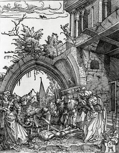 Halshuggningen av Johannes Döparen av Albrecht Altdorfer