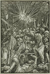 Sveket, från Människans fall och återlösning av Albrecht Altdorfer