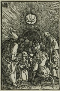 Omskärelsen, från Människans fall och återlösning av Albrecht Altdorfer