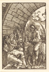 Inträdet i Jerusalem av Albrecht Altdorfer