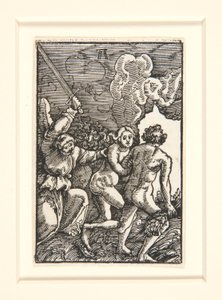 Utdrivningen från paradiset, från människans syndafall och återlösning av Albrecht Altdorfer