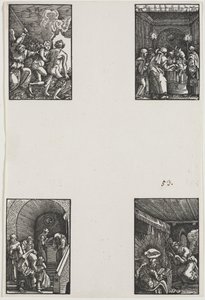 Människans fall och återlösning av Albrecht Altdorfer