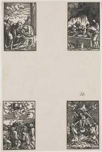 Människans fall och återlösning av Albrecht Altdorfer