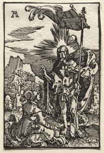 Människans fall och återlösning: Kristus visar sig för den heliga Maria Magdalena av Albrecht Altdorfer
