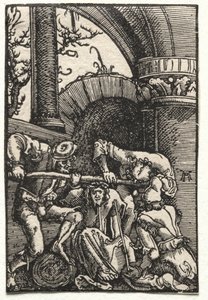 Människans fall och återlösning: Kristus krönt med törnar av Albrecht Altdorfer