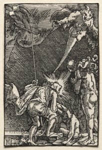 The Fall and Redemption of Man: Descent into Hell av Albrecht Altdorfer