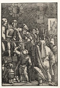 Människans fall och återlösning: Ecce Homo, ca. 1515. av Albrecht Altdorfer