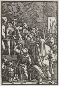 Människans fall och återlösning: Ecco Homo, ca. 1515. av Albrecht Altdorfer